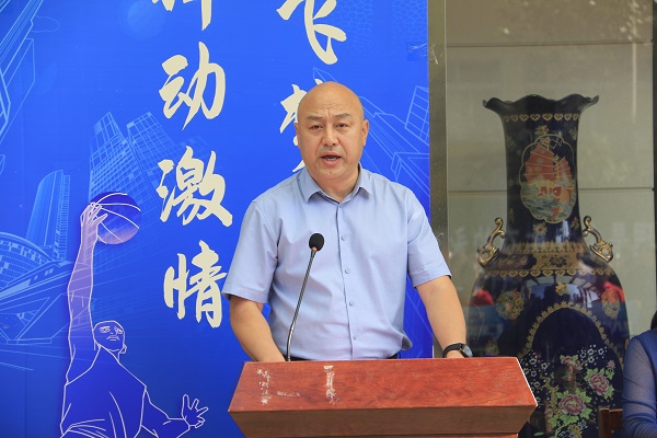 MK（中国）一站式体育服务官网党委副书记、工会主席贾向军致开幕词.JPG